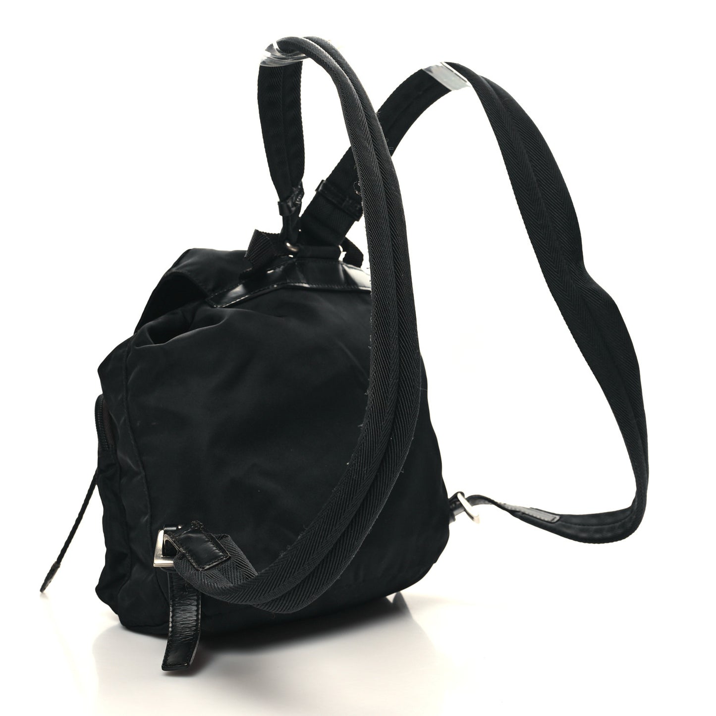 Nylon Vela Small Backpack Black