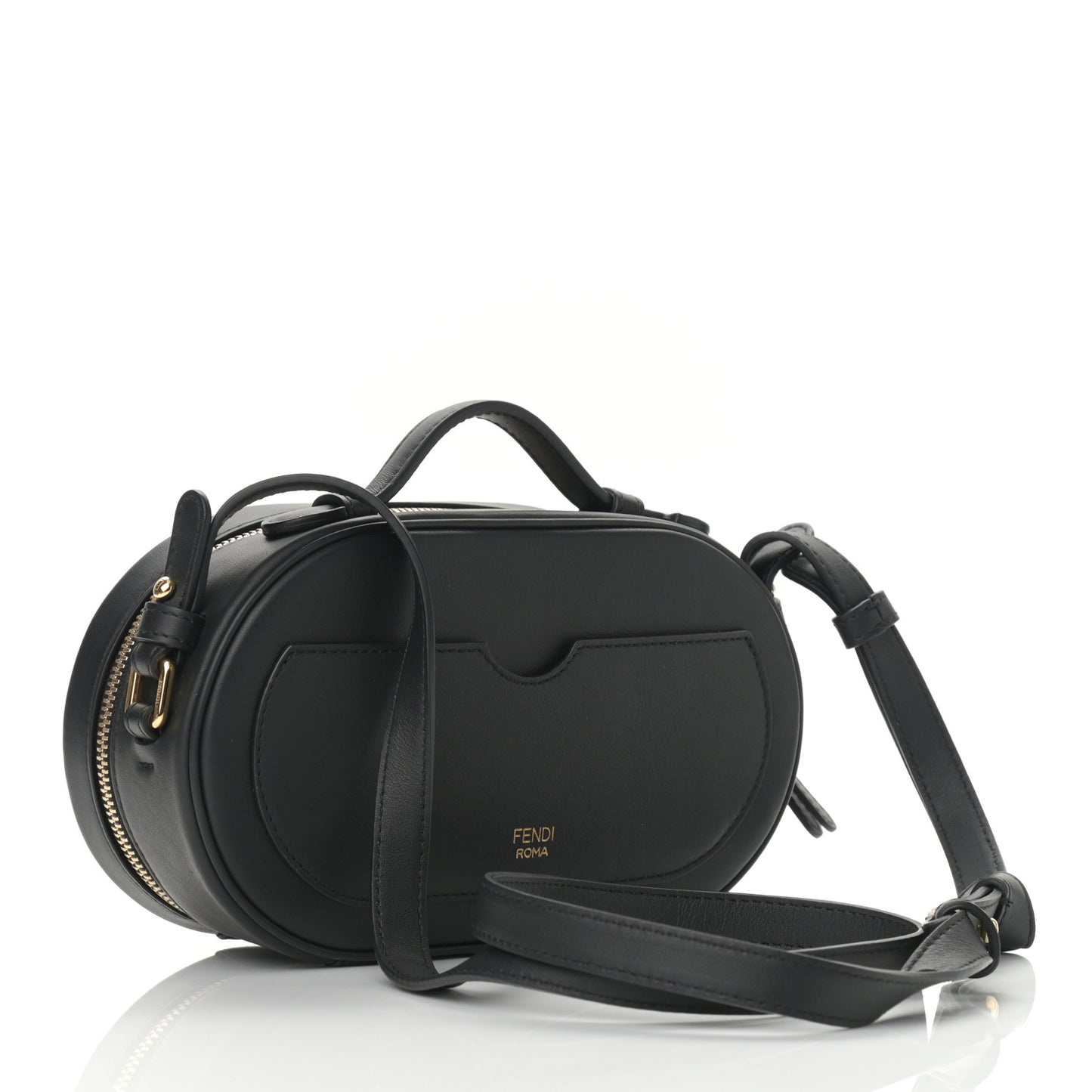 Vitello Grace Matte Mini O'Lock Camera Case Black