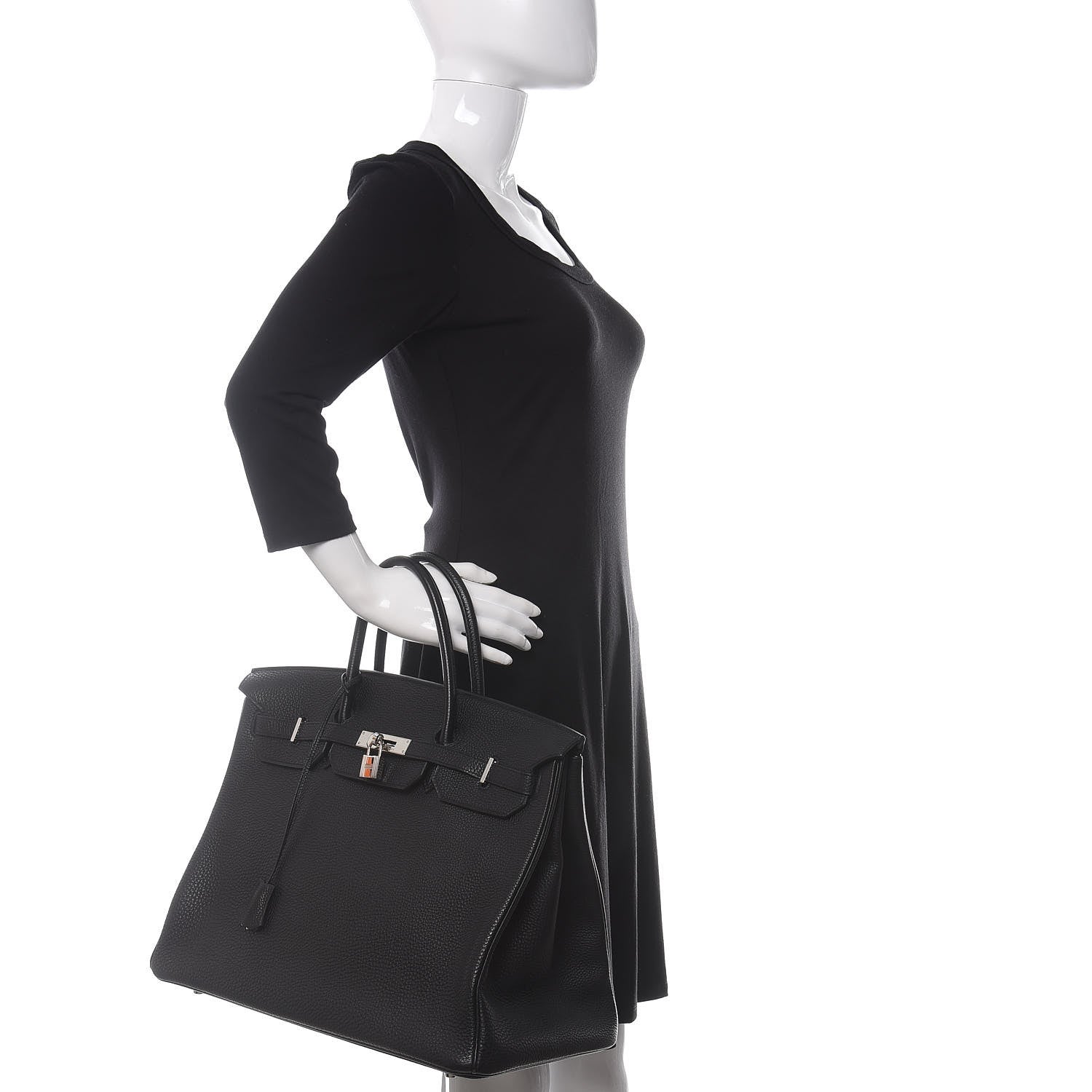 Hermes Togo Birkin 40 Black 2 of 38