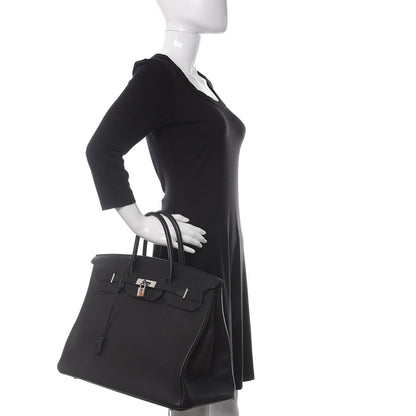 Hermes Togo Birkin 40 Black 2 of 38