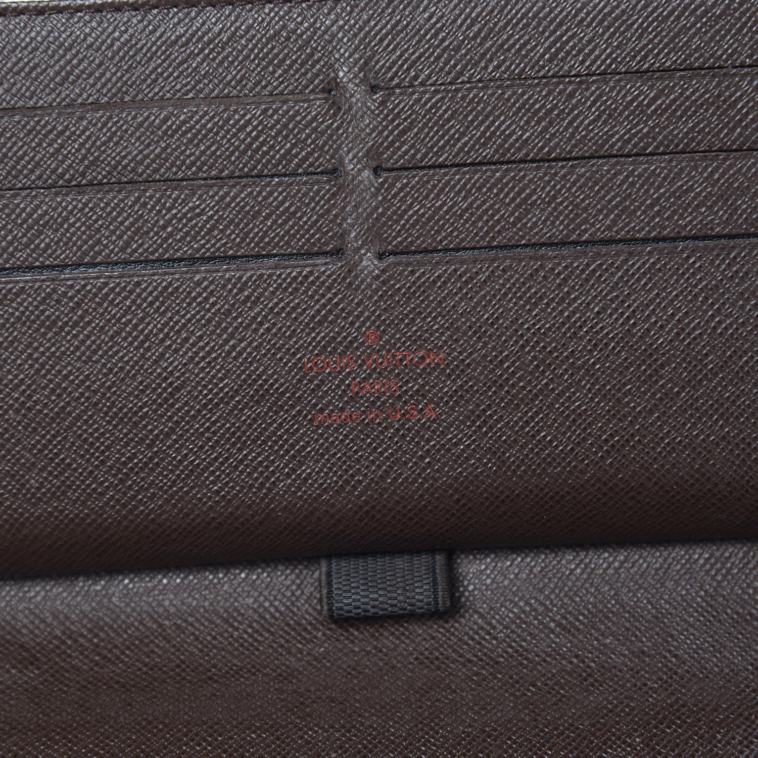 Louis Vuitton Damier Ebene Zippy Organizer Wallet 6 of 12