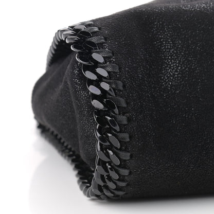 Stella McCartney Shaggy Deer Falabella Fold Over Tote Black 7 of 8