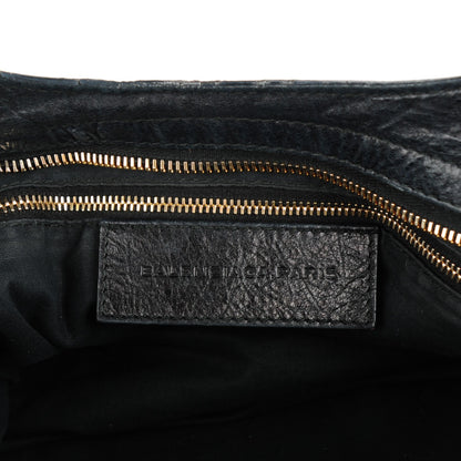 Balenciaga Agneau Canvas Giant 12 Gold Hardware City Black 8 of 9