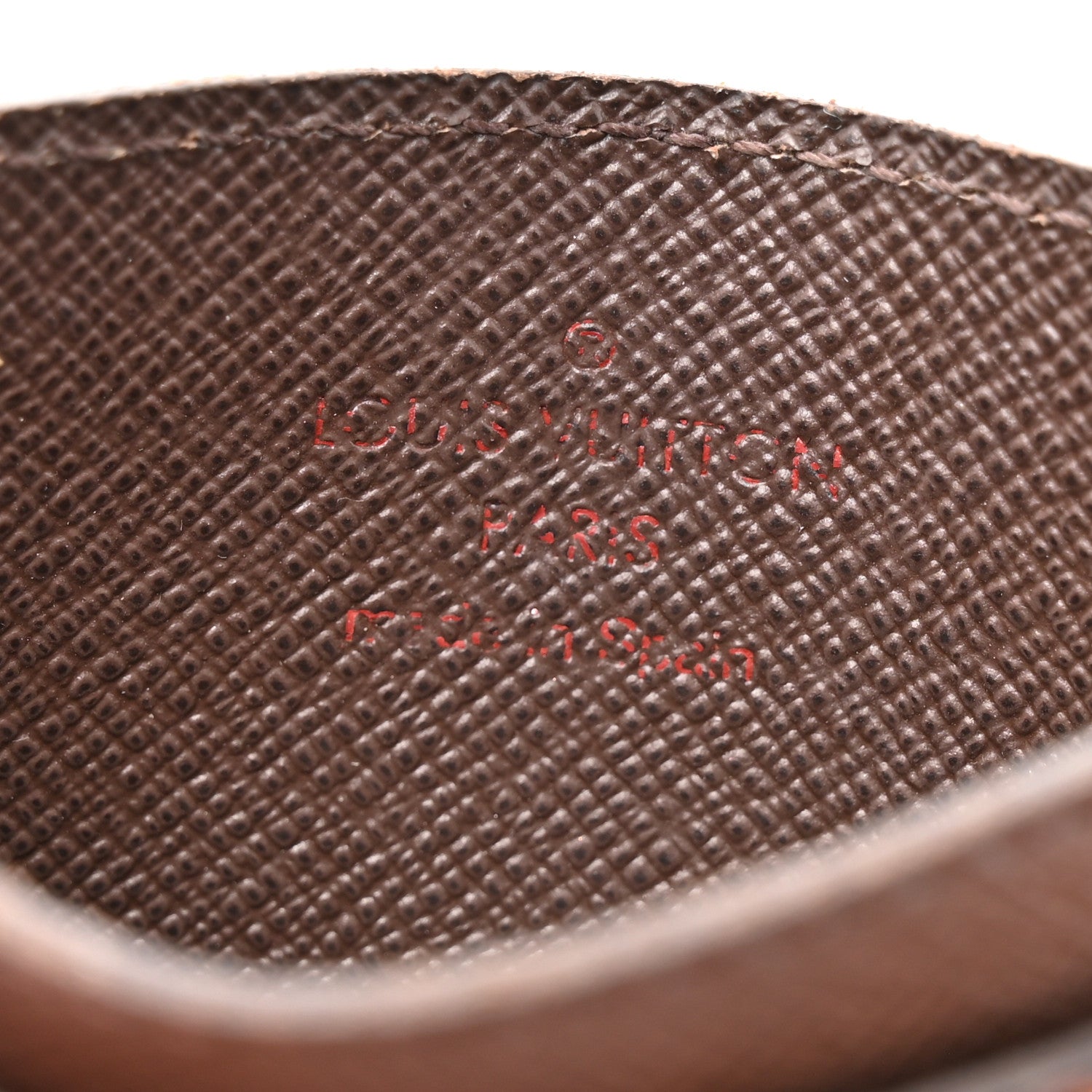Louis Vuitton Damier Ebene Card Holder 6 of 8