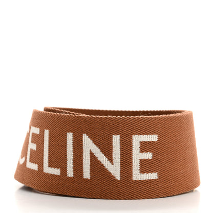 Celine Jacquard Wool Strap Light Brown 2 of 7