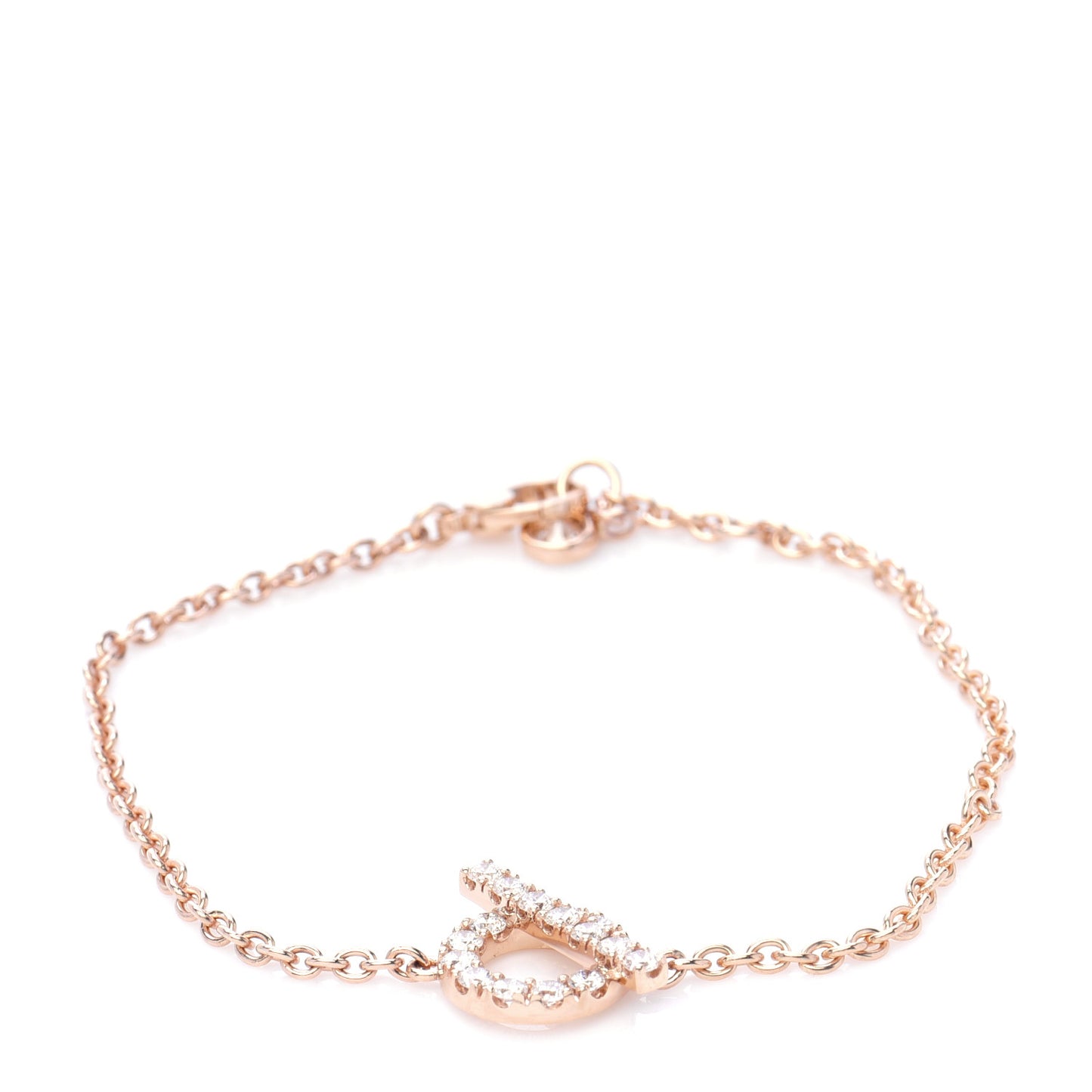 18K Rose Gold Diamond Finesse Bracelet SH