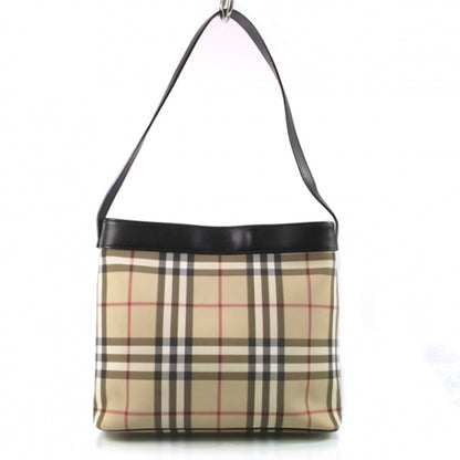 Burberry Nova Check Plaid Hobo 1 of 10