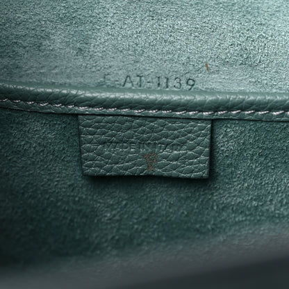 Celine Drummed Calfskin Nano Luggage Celadon 6 of 7