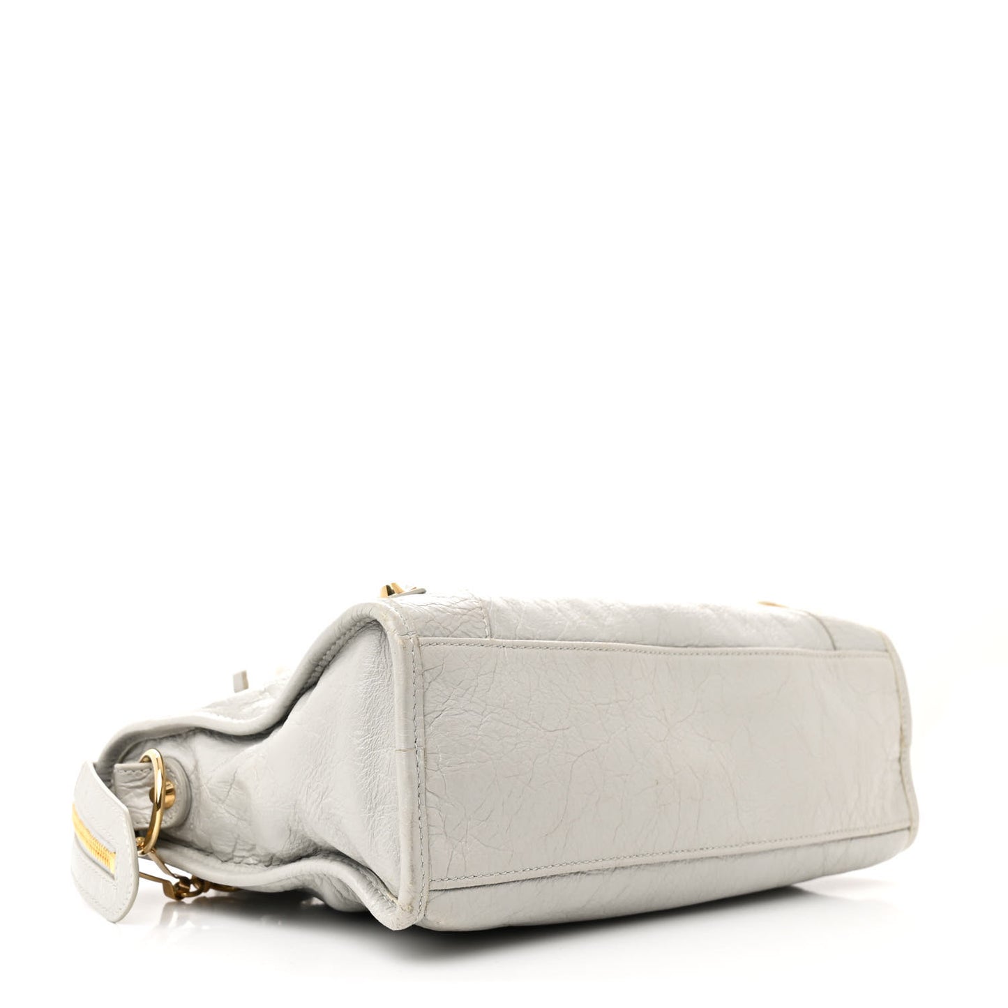 Agneau Classic Gold Hardware S City Gris Nuage