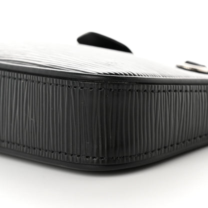 Louis Vuitton Epi Logo Easy Pouch On Strap Black 9 of 11