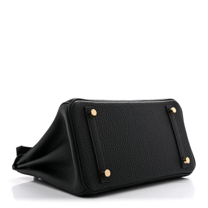 Hermes Togo Birkin 25 Black 3 of 9