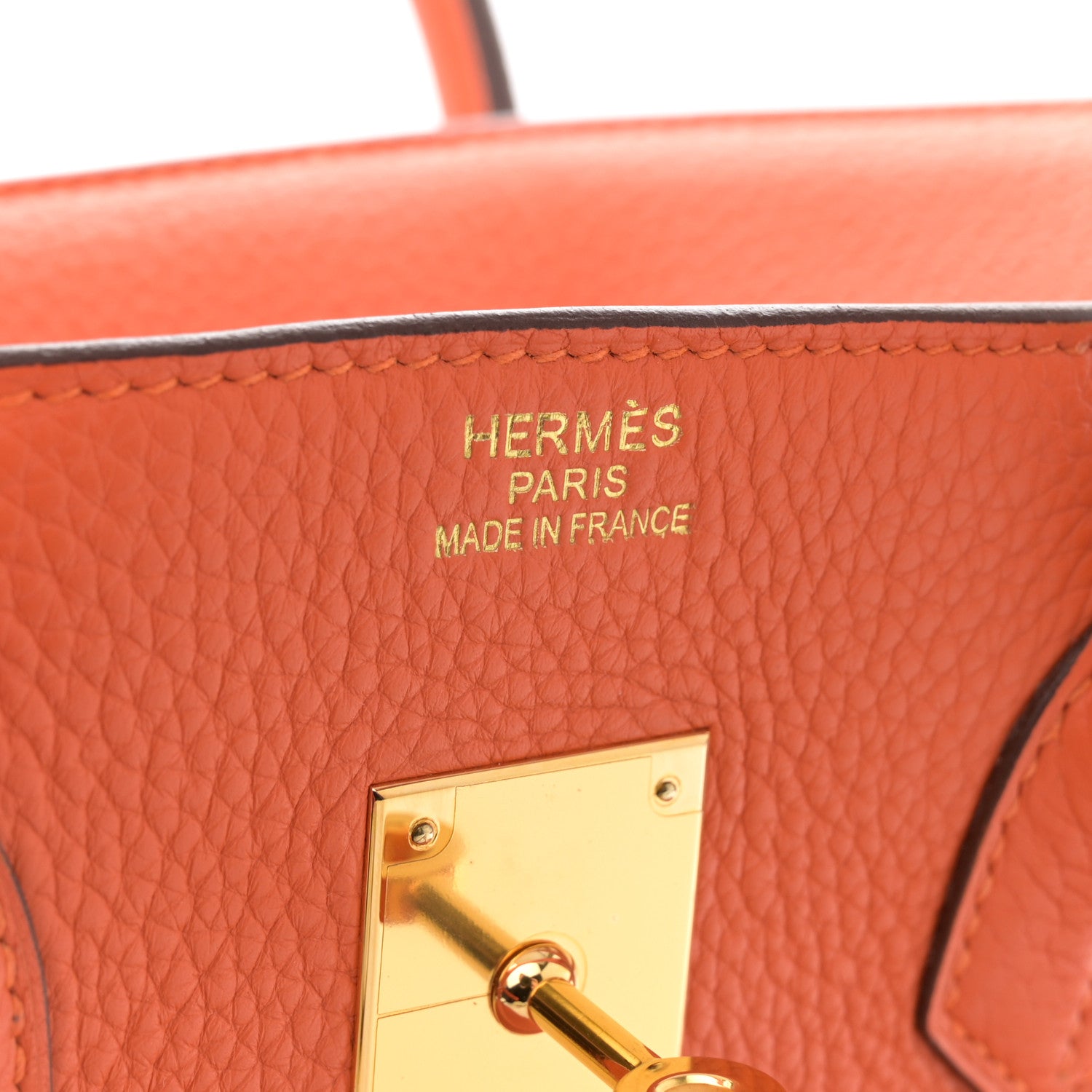 Hermes Togo Birkin 35 Feu 6 of 15