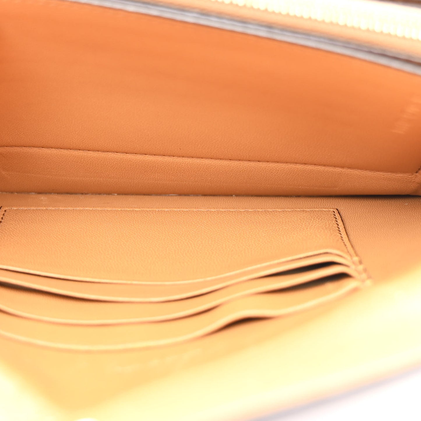 Liege Calfskin Pocket Tri-Fold Multifunction Envelope Flap Wallet Navy Multicolor