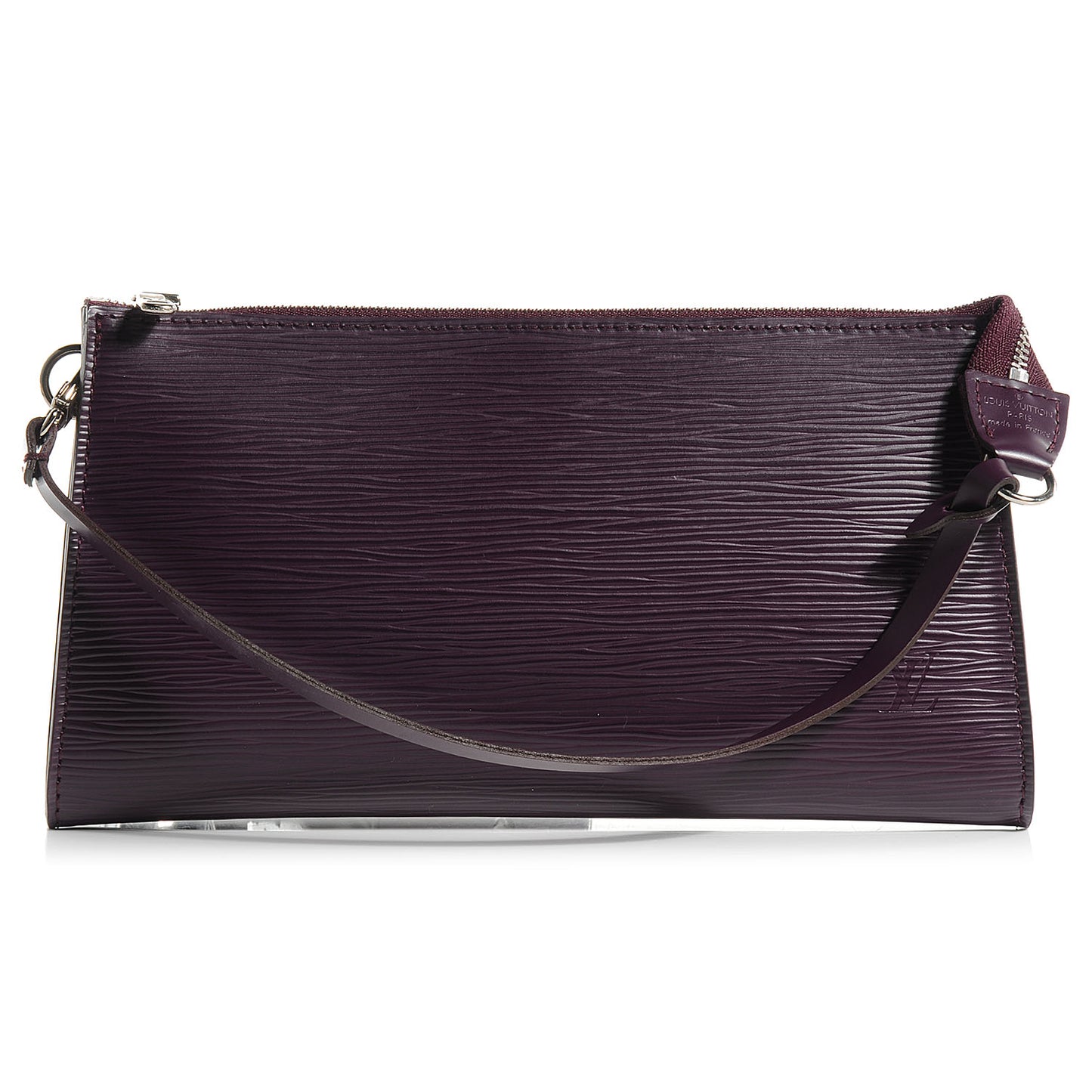 Epi Pochette Accessories 24 Cassis Purple