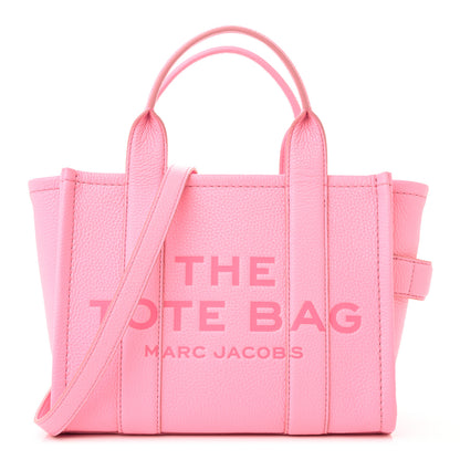 Marc Jacobs Grained Calfskin Small The Tote Bag Candy Pink 1 of 11