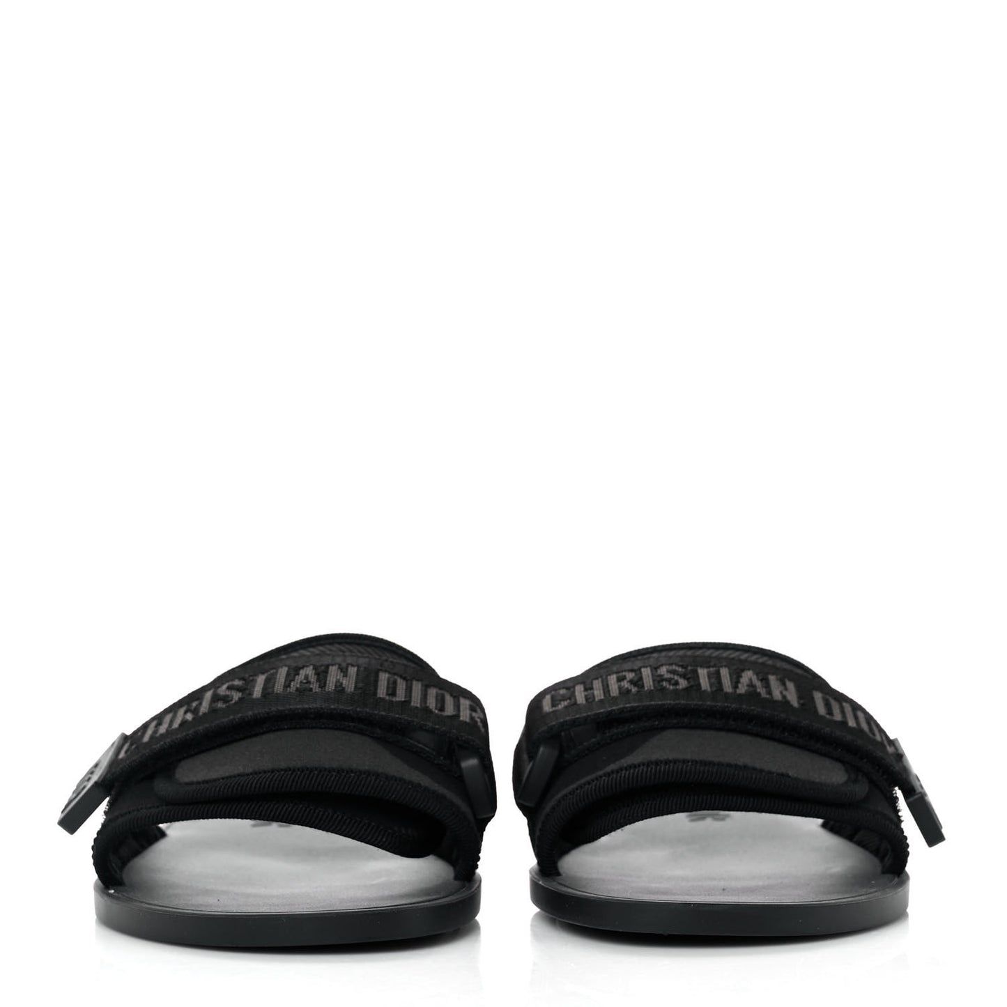 Technical Stretch Fabric Camouflage Dio(r)evolution Slide Sandals 35 Black Military