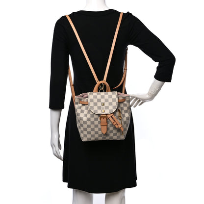 Louis Vuitton Damier Azur Sperone BB Backpack 2 of 7