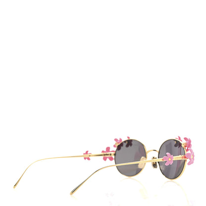 Loewe Metal Daisy Field Sunglasses LW40173U Gold Pink 4 of 7