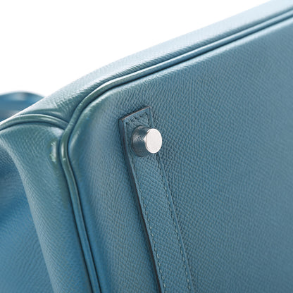 Hermes Epsom Birkin 30 Bleu Izmir 6 of 45