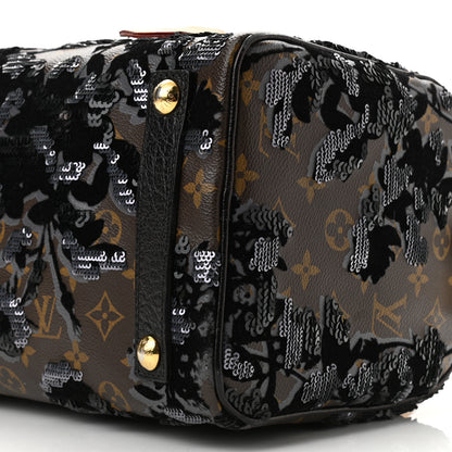 Louis Vuitton Monogram Fleur De Jais Sequins Speedy 30 10 of 12