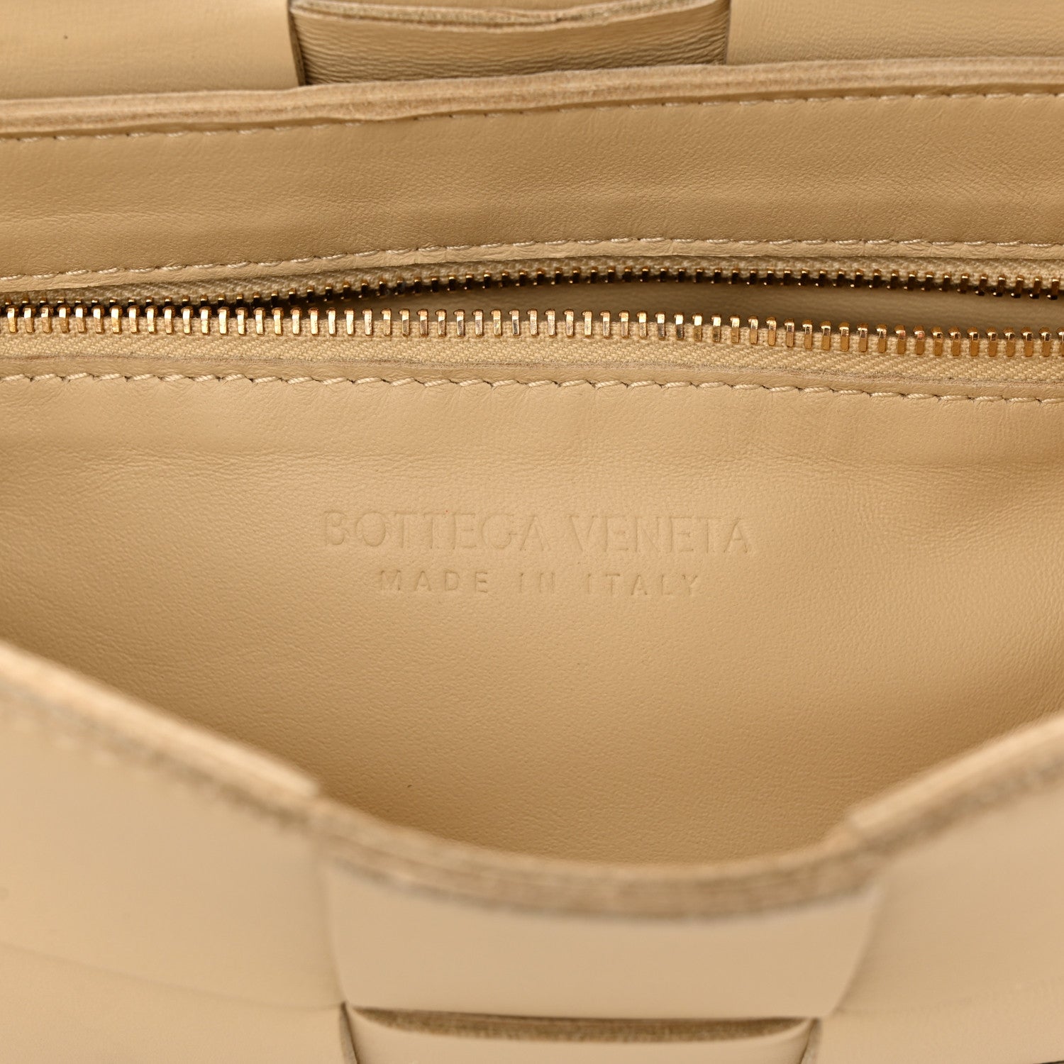 Bottega Veneta Lambskin Maxi Intrecciato Cassette Crossbody Bag Almond 6 of 10