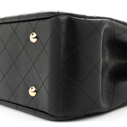 Chanel Caviar Quilted Large Shopping Tote Black 10 of 11