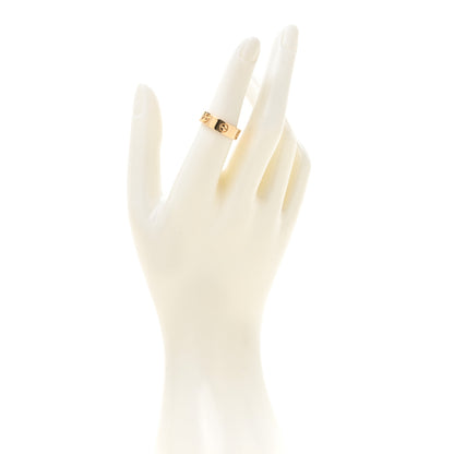 Cartier 18K Yellow Gold 5.5mm LOVE Ring 53 6.5 2 of 5