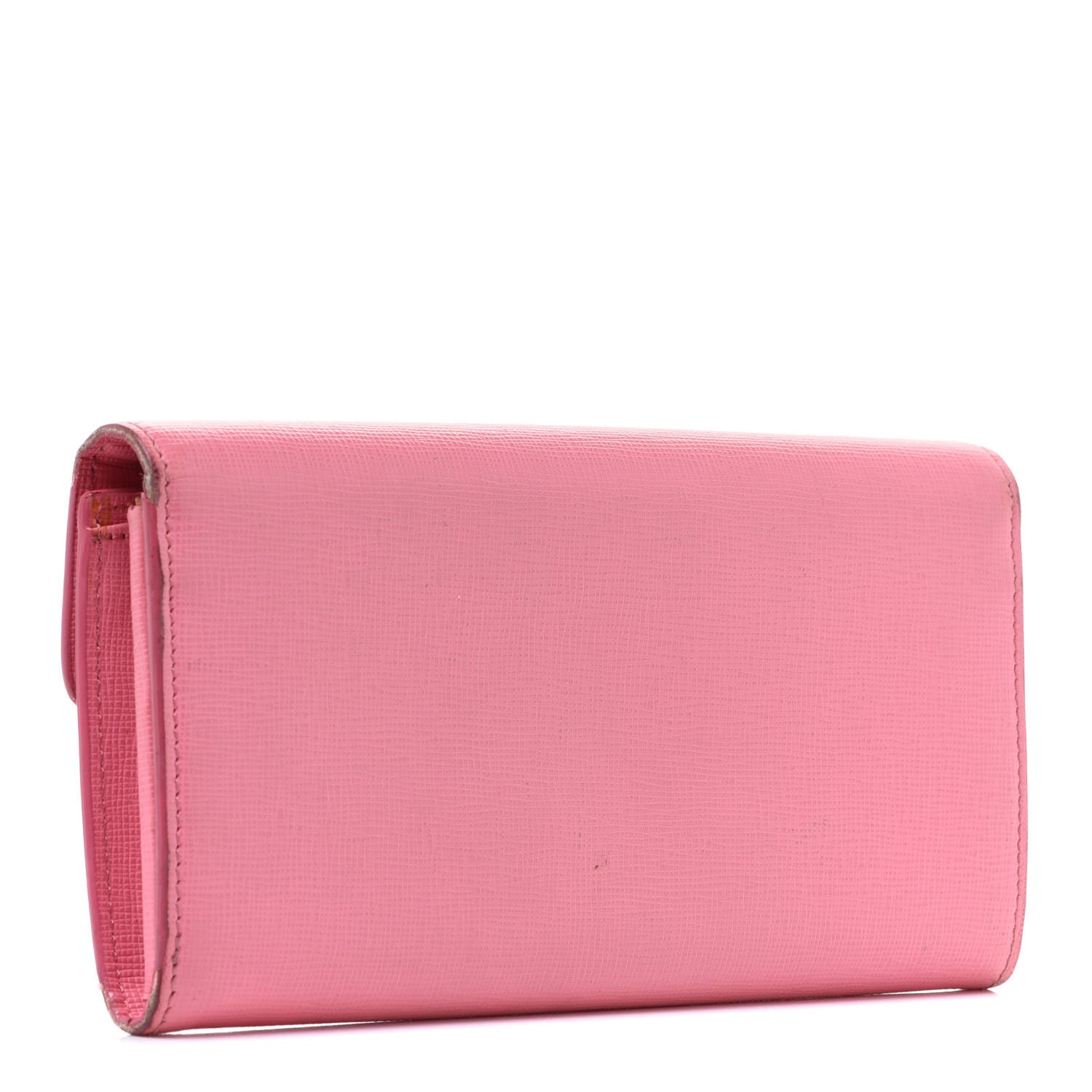 Fendi Vitello Elite Crystal Monster Eyes Simply Continental Wallet Lollypop Black 3 of 14