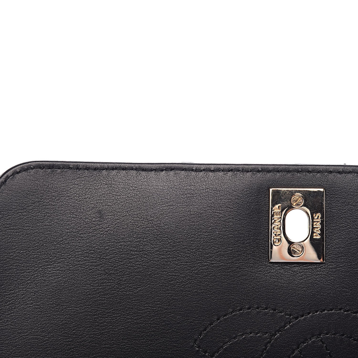 Chanel Calfskin Chevron Quilted Mini Statement Flap Black 9 of 14