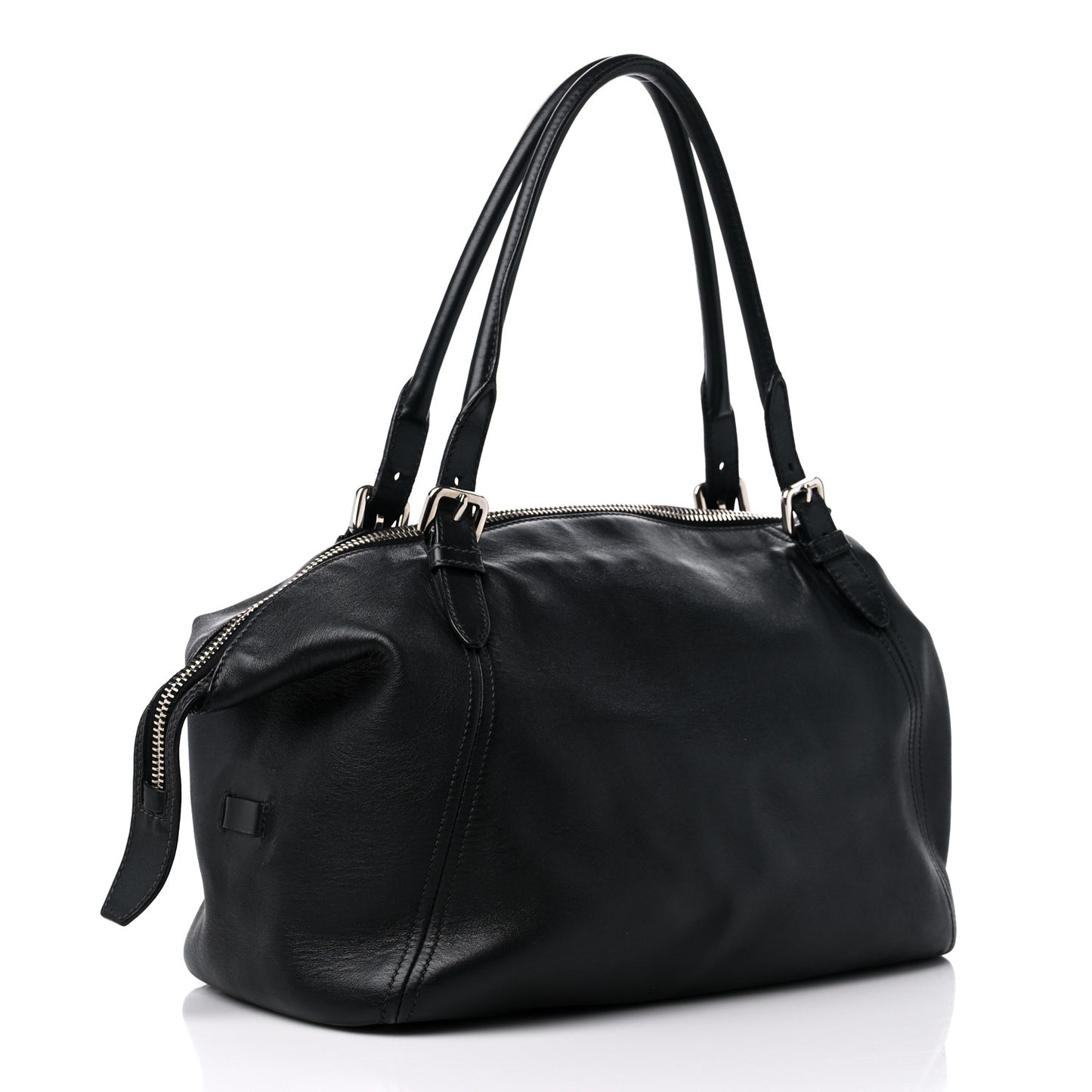Soft Calf Satchel Black