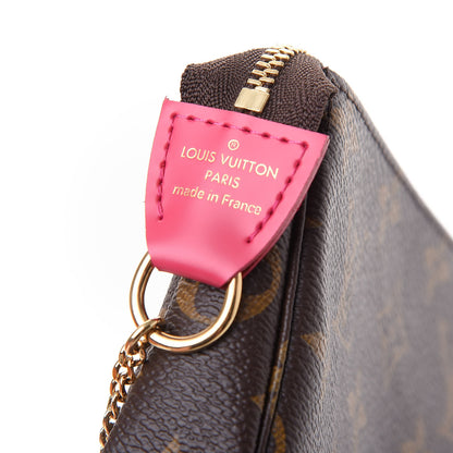 Louis Vuitton Monogram 2020 Christmas Animation Roller Coaster Mini Pochette Accessories Pivoine 8 of 12