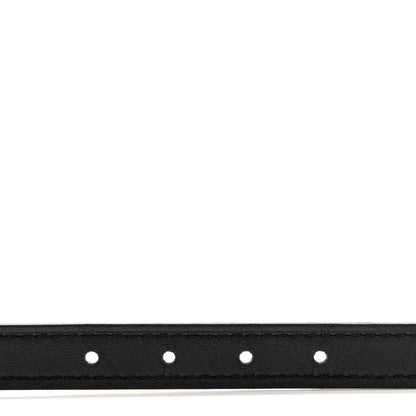 Hermes Swift Epsom 13mm Mini Laquee Reversible Belt 80 32 Etoupe Black 4 of 7