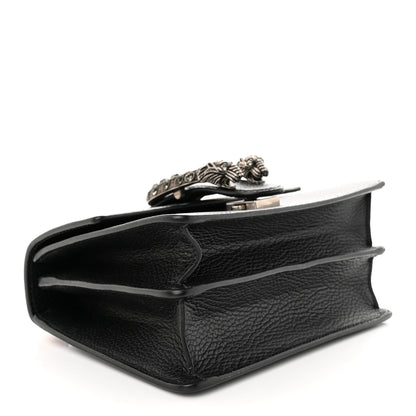 Gucci Dollar Calfskin Crystal Web Mini Dionysus Bamboo Top Handle Bag Black Black Diamond 4 of 11