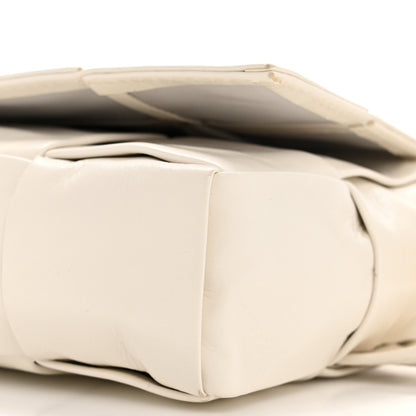 Bottega Veneta Paper Calfskin Intrecciato Cassette Belt Bag White 9 of 12