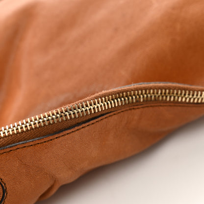 Alexander McQueen Calfskin De Manta Clutch Tan 9 of 10