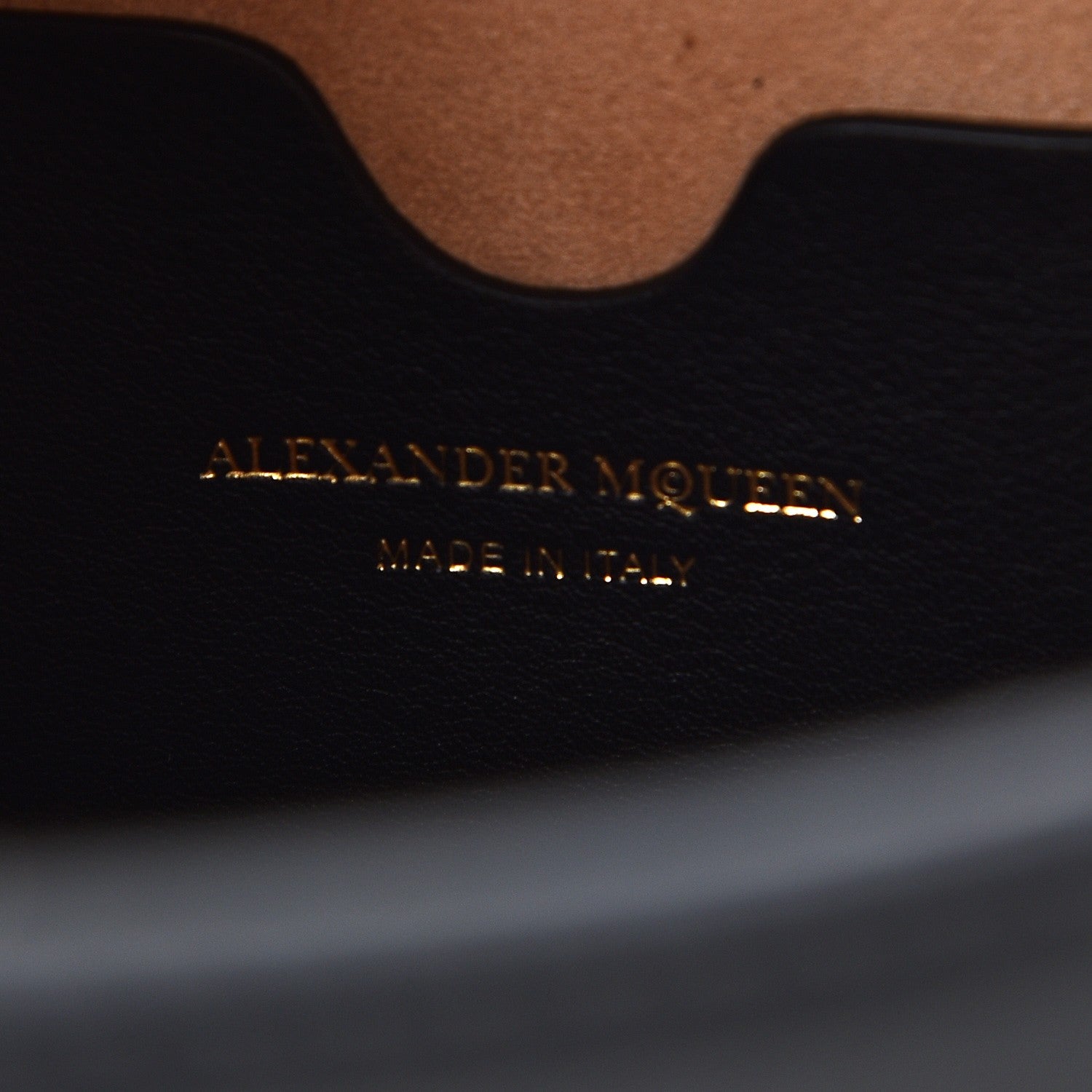 Alexander McQueen Sweet Calfskin Small Heroine 30 Black 6 of 7