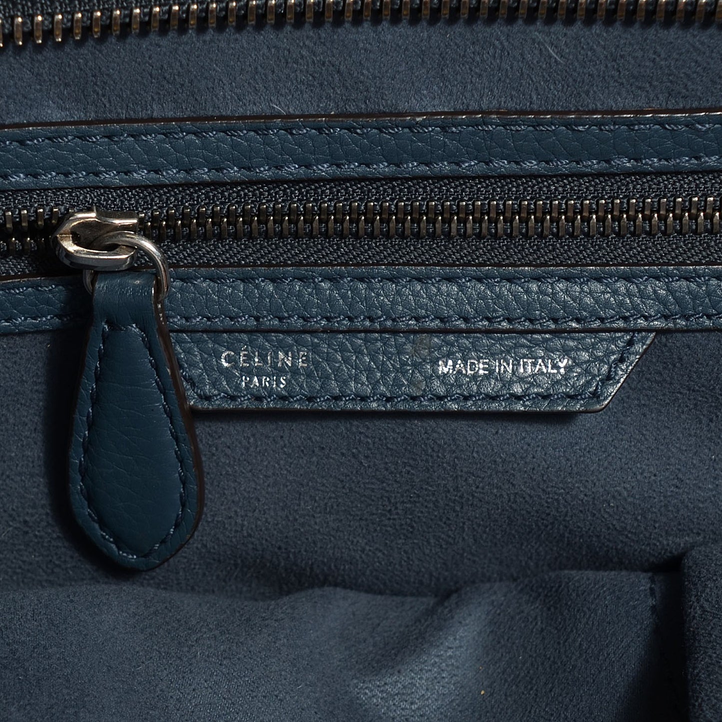 Drummed Calfskin Mini Luggage Orage