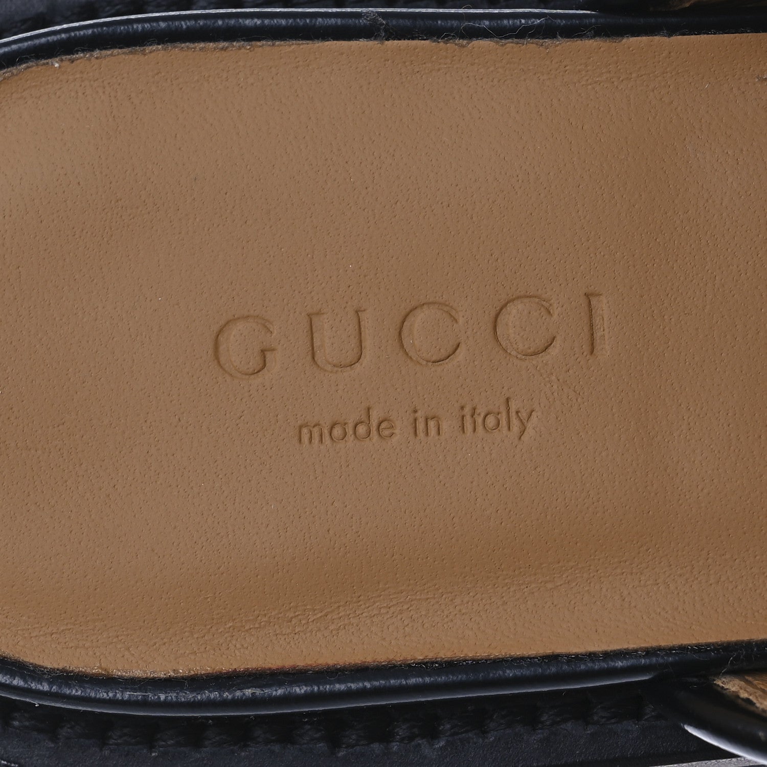 Gucci Magnum Calfskin Womens Horsebit Platform Mules 36 Black 9 of 11