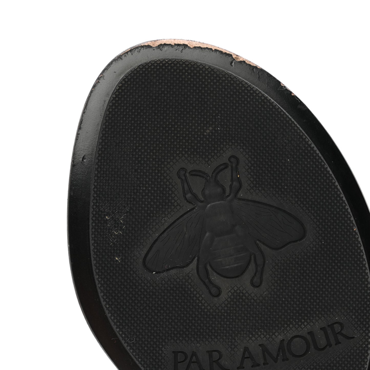 Calfskin GG Marmont Thong Sandals 36.5 Mystic White