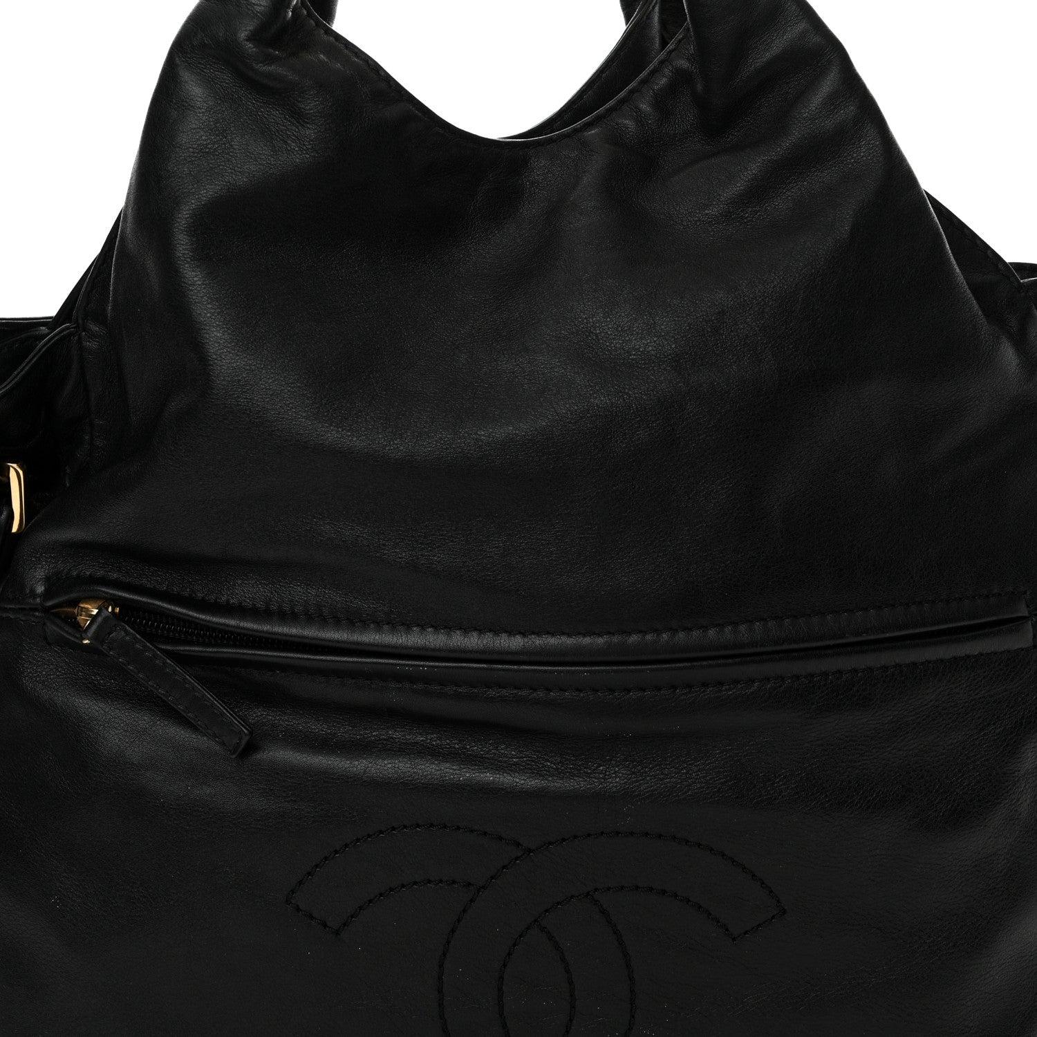 Chanel Lambskin Medium Rodeo Drive Tote Black 8 of 14