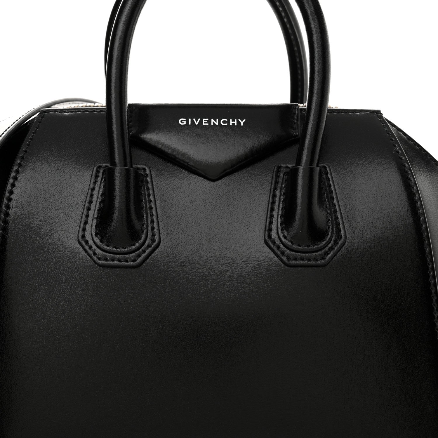 Givenchy Shiny Lord Calfskin Mini Antigona Black 8 of 10