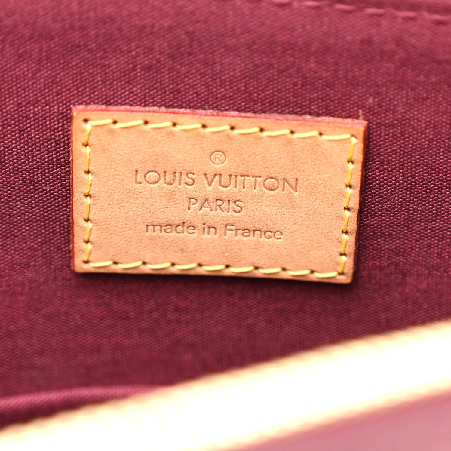Louis Vuitton Vernis Alma PM Amarante Amarante 6 of 9