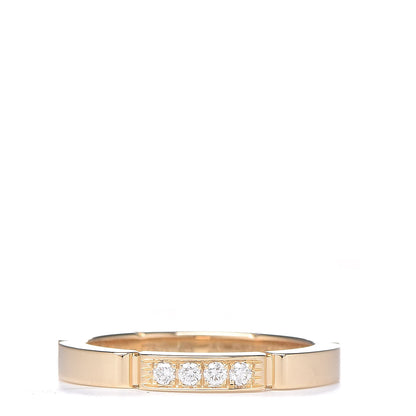 Cartier 18K Yellow Gold Diamond Maillon Panthere Wedding Band Ring 49 4.75 1 of 8
