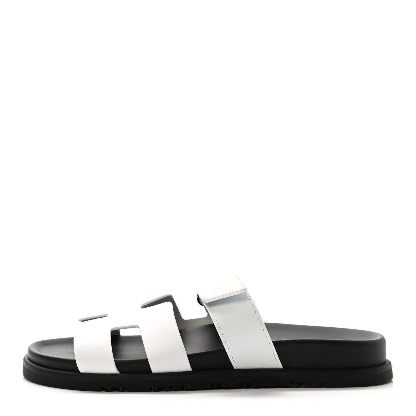 Calfskin Womens Chypre Sandals 38.5 White