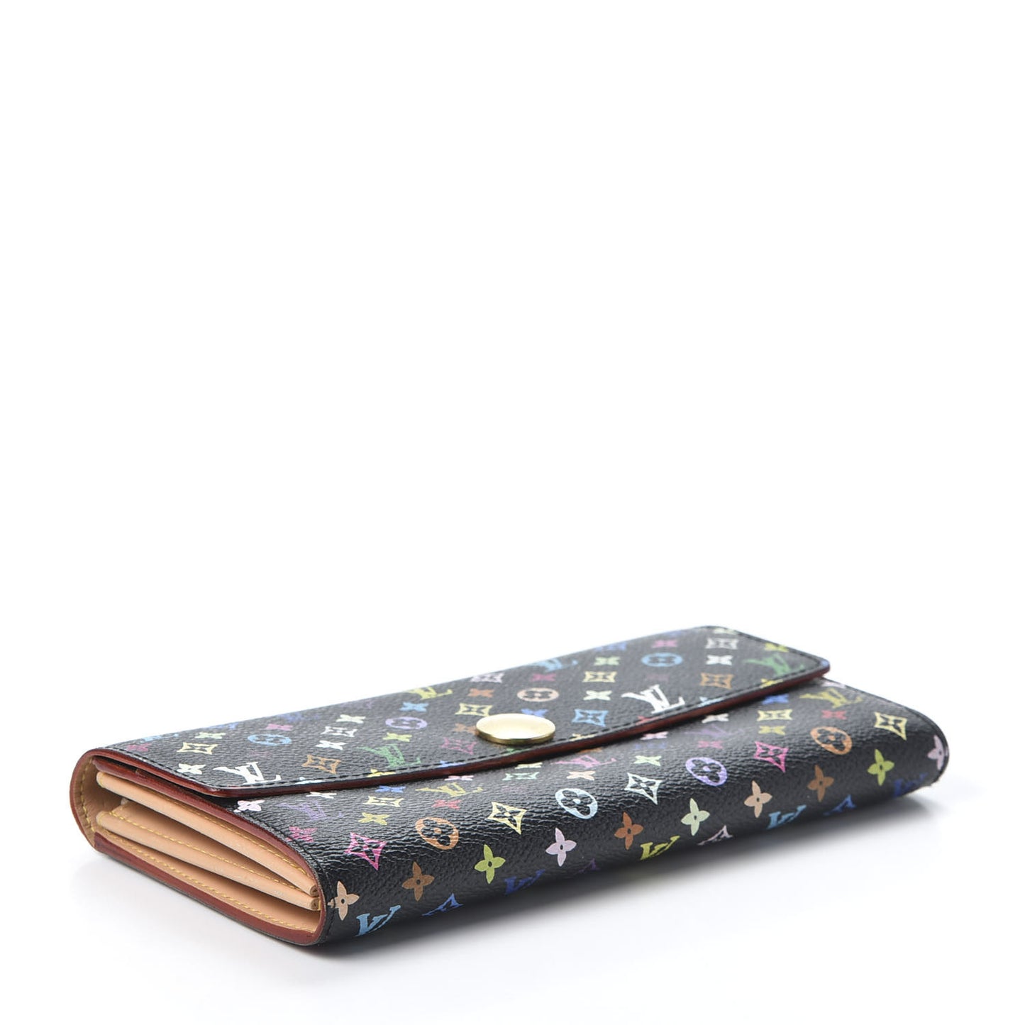 Monogram Multicolor Sarah Wallet Black