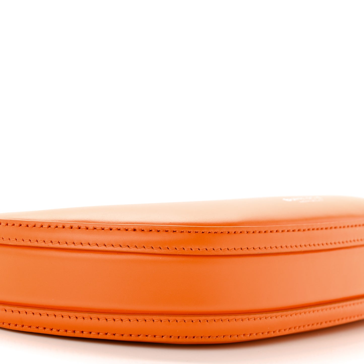 Calfskin Small Olympia Chain Shoulder Bag Orange