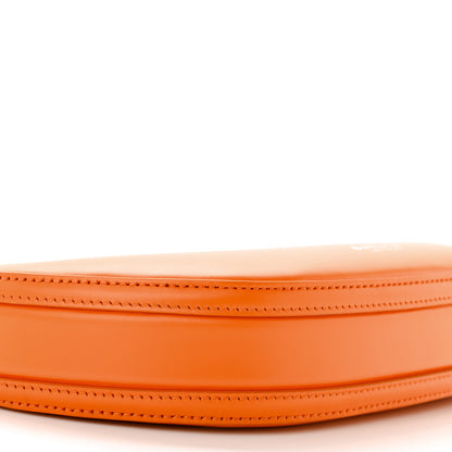 Burberry Calfskin Small Olympia Chain Shoulder Bag Orange 8 of 12