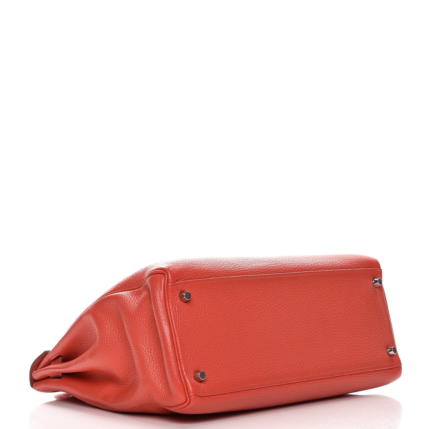 Hermes Togo Kelly Retourne 35 Geranium 5 of 36