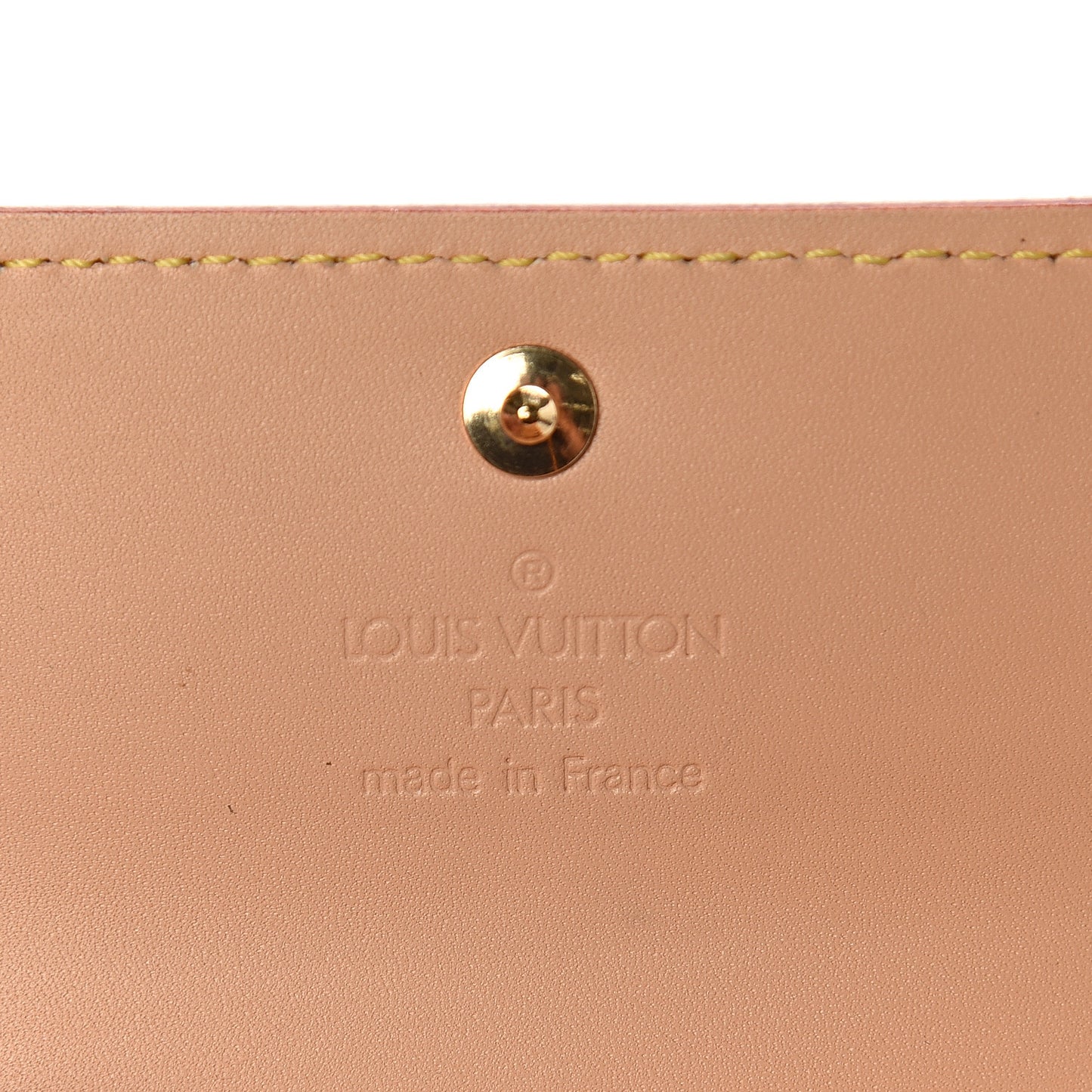 Monogram Multicolor Porte-Monnaie Plat Coin Purse White