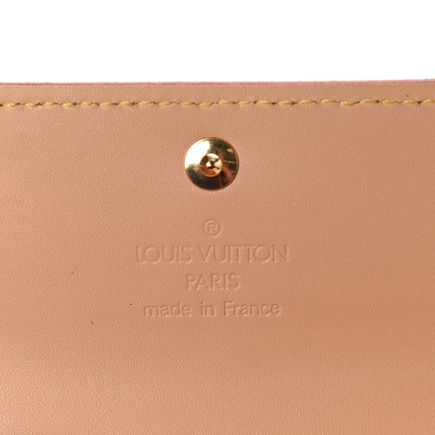 Louis Vuitton Monogram Multicolor Porte-Monnaie Plat Coin Purse White 4 of 5